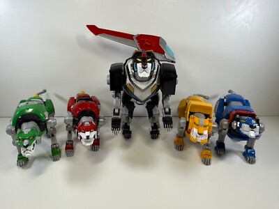 Dreamworks Voltron Legendary Defender 2017 All 5 Lions See Description & Pics