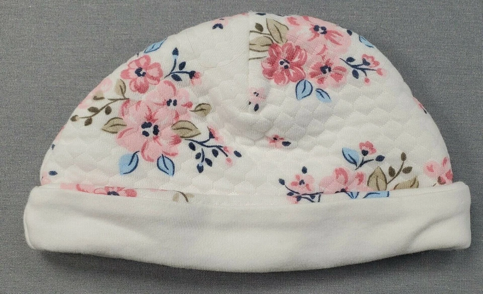 Sombrero Floral Acolchado Bebé Niña Little Me 3 Meses Foto 2 de 2