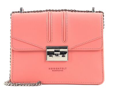 SEIDENFELT MANUFAKTUR Roros Abendtasche Umhängetasche Tasche Bubble Gum koralle