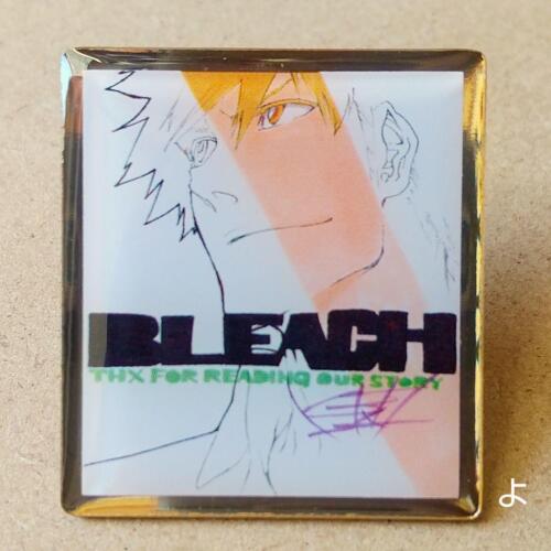 Original Art Exhibition Ichigo Kurosaki Pin Badge BLEACH EX.  20th anniversary - Picture 1 of 1
