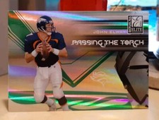 2007 Donruss Elite Passing the Torch Green 178/400 Jay Cutler John Elway #PT-27