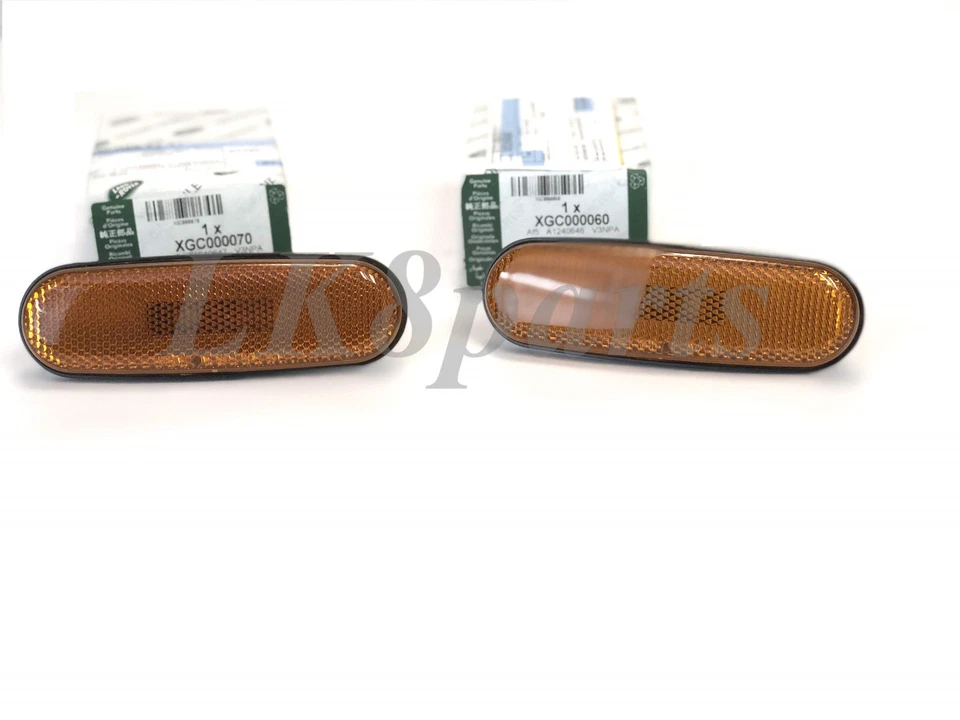 Land Rover Freelander 02-05 передняя лампа боковой маркер RH LH комплект подлинный новый - Изображение 2 из 4