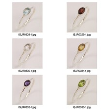 Solid 925 Sterling Silver Handmade Blue Topaz Gemstone Women Ring All Size