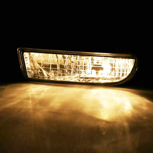 Pair Fits 1997-2001 Honda Prelude 97-01 Clear Lens Front Bumper Fog Lights Lamp - Picture 7 of 9