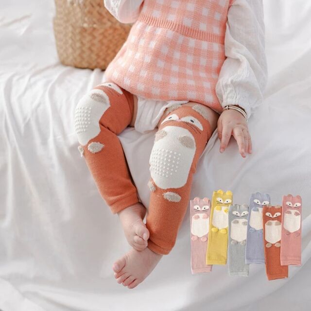 Thick Long Leg Warmer Baby Knee Pad Infant Elbow Cushion Knee Protector