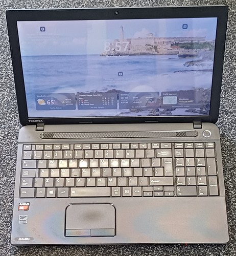 GRADE A 15.6INCH TOSHIBA C50D-A-13G AMD6-5200 8GB 128GB SSD WIN11 PRO - Picture 11 of 12