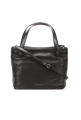 Michael Kors Hyland Medium Black Convertible Tote Bag 