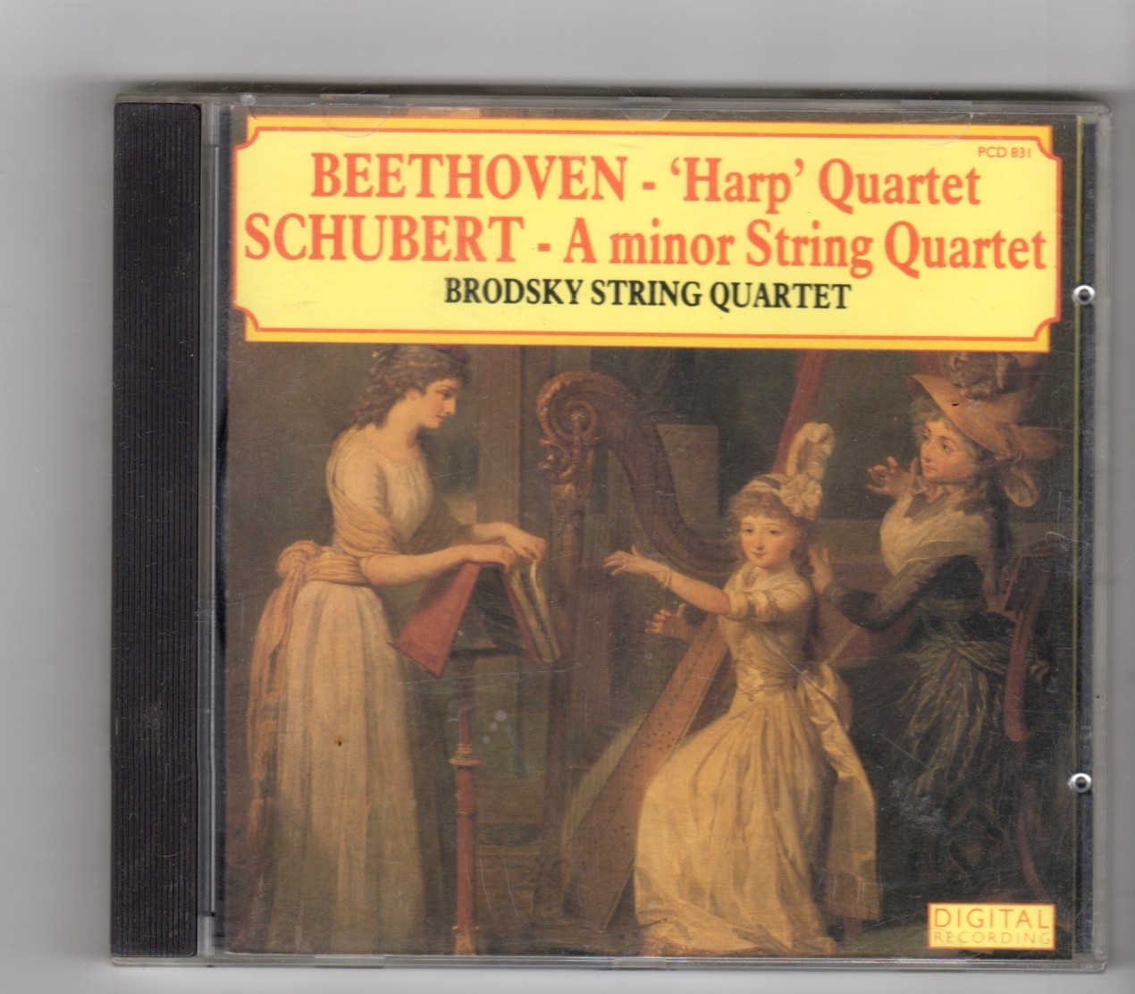 (IM118) Beethoven/Shubert, Brodsky String Quartet - 1986 CD