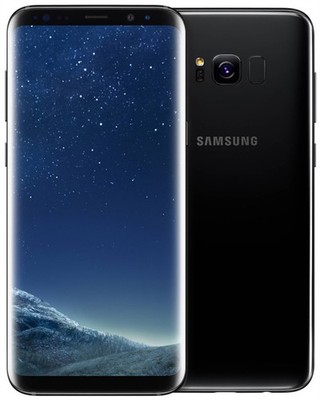 Samsung Galaxy S8 SM-G950U Verizon Unlocked 64GB Midnight Black A Extreme Burn