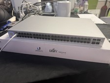 Ubiquiti Networks UniFi US-48 48-Port Rack Mountable SFP Gigabit Switch TESTED