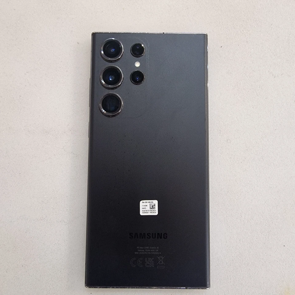 Samsung Galaxy S23 Ultra 5G Smartphone 256GB Black Unlocked - Image 2 of 4