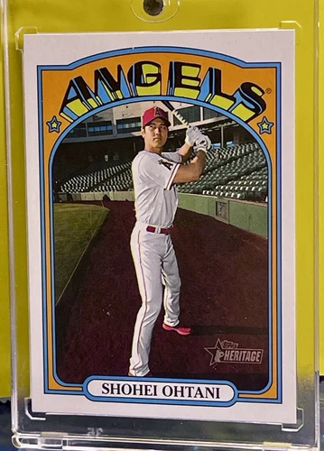 Topps Heritage Baseball SHOHEI OHTANI W Free Case  Los Angeles W Case