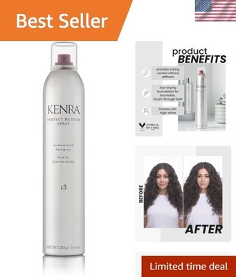 Perfect Medium Spray 13: Touchable & Brushable High Shine Hairspray   12 Oz