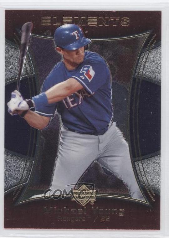 2007 Upper Deck Elements Michael Young #82 0b9