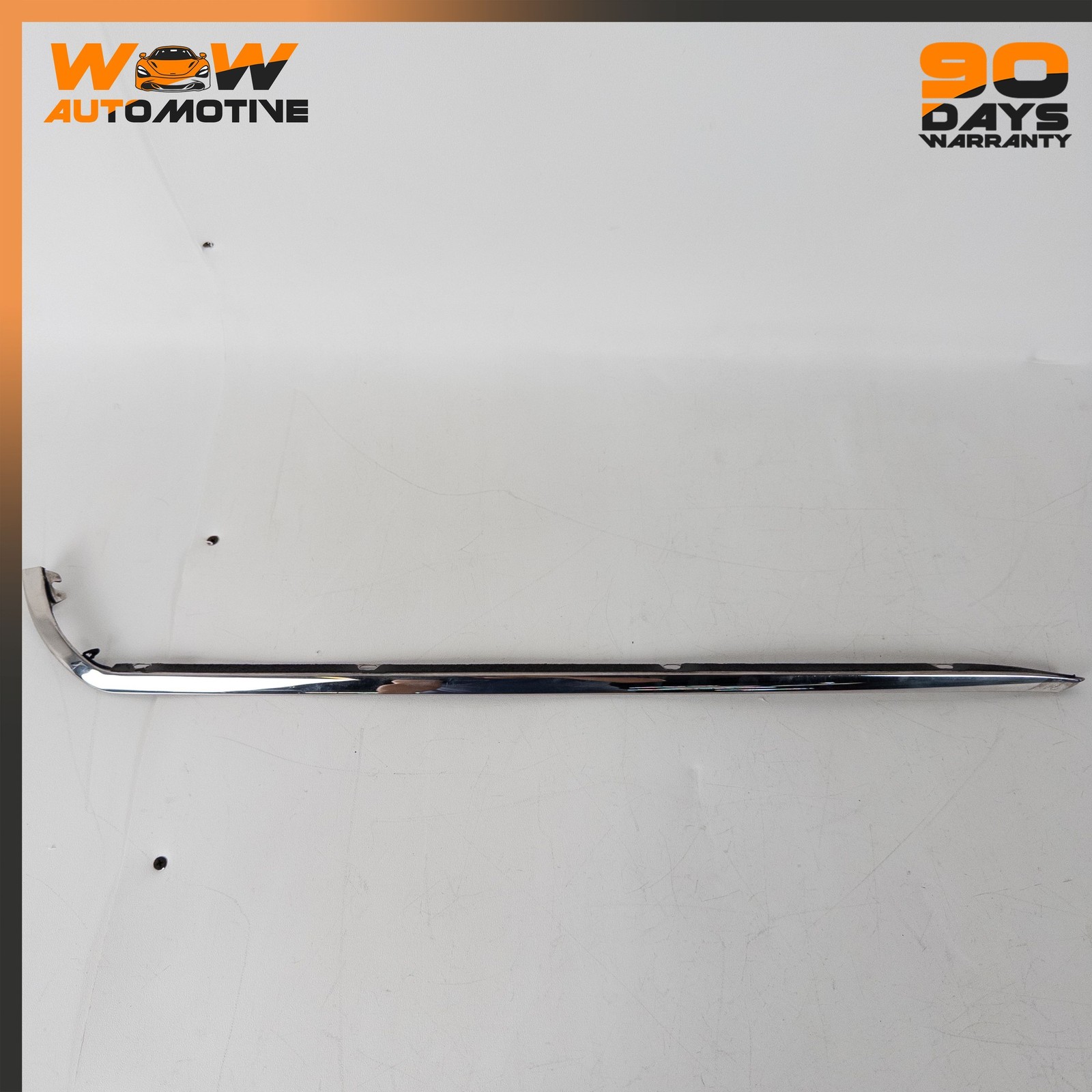 07-17 BENTLEY CONTINENTAL GTC FRONT LEFT RIGHT WINDSHIELD MOLDING TRIM SET OEM