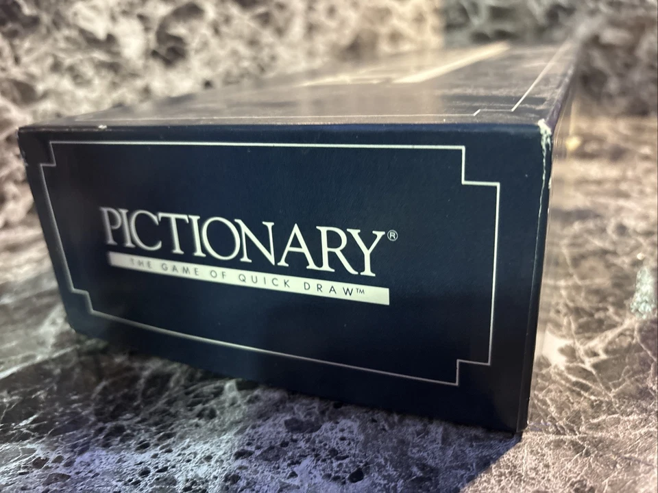 Pictionary Board Game First Edition 1985 Vintage Complete Set - Image 4 of 4