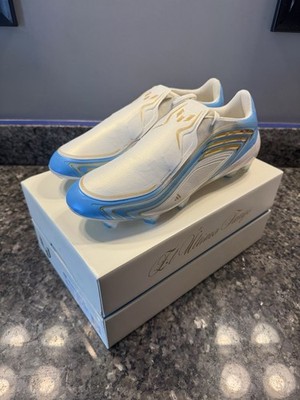 adidas F50 Messi Elite FG El Ultimo Tango SZ 10.5 White Blue Gold IH1892