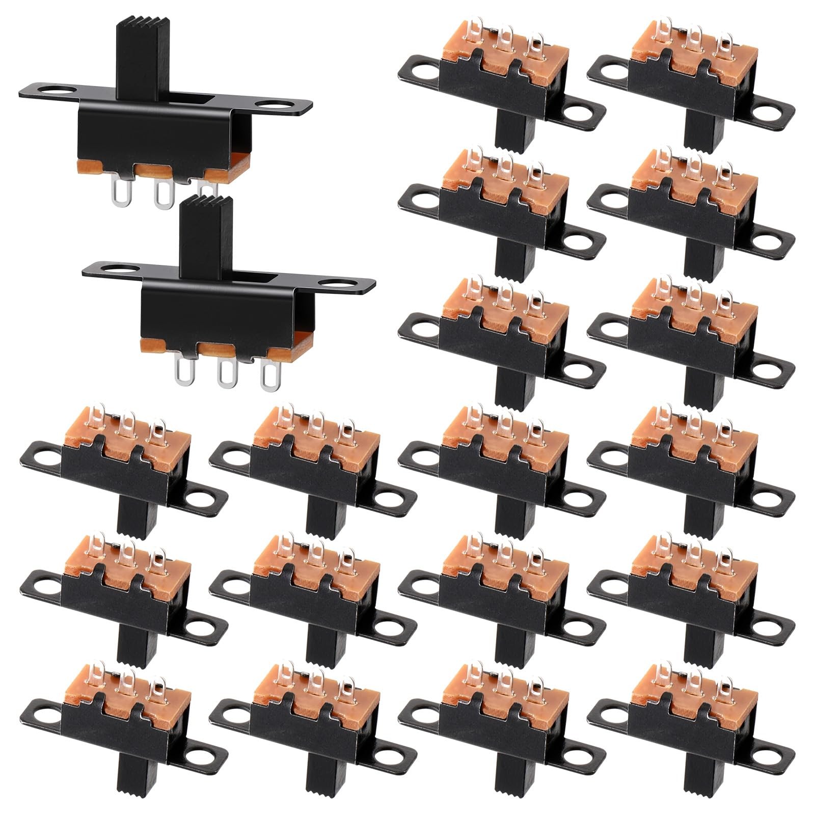 SS12F15 Slide Switch, SPDT 1P2T 2 Position Mini Micro Toggle 3 Pin...