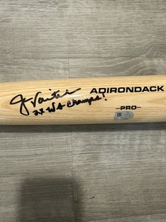 Jason Varitek Authentic Autograph Baseball Bat “2x World Series Champ”