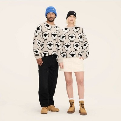 Target × Woolrich - Adult Unisex Sheep Print Pullover Sweater