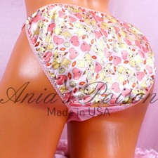 VALENTINE'S Sissy Satin Panties for MEN Anime Character shiny String Bikini