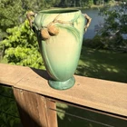 Pinecone Roseville Vase 10 1/2”