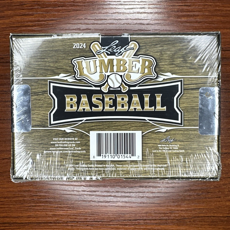 2024 LEAF LUMBER BASEBALL Sealed HOBBY Box JUDGE ELLY GRIFFEY RICKEY MANTLE MAYS - Image 2 of 4