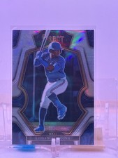 2023 Panini Select Premier Silver/Holo Prizm #198 Luisangel Acuna