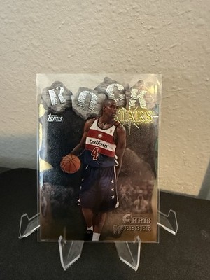 1997-98 Topps Rock Stars Chris Webber #RS3 Washington Bullets