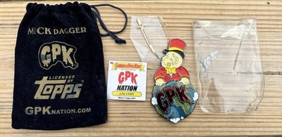 Garbage Pail Kids MICK DAGGER Coin Medallion with removable sword 20/100