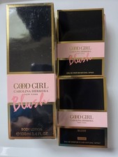 Carolina Herrera GOOD GIRL BLUSH Body Lotion 3.4Oz/100mL 2 x Sample Sprays