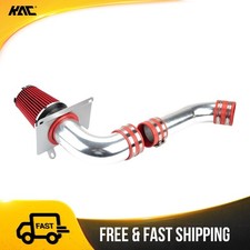 Cold Air Intake Kit Red Filter 3.5 Fit For 87-92 93 Ford Mustang V8 5.0l