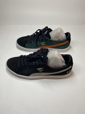 The Hundreds X Puma Clyde Cliques Color Blocking Blk Multi Suede 371383-01  10
