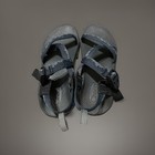 Chaco Women’s Strappy Hook & Loop Adjustable Sandals Gray/Blue US 6 — photo 2