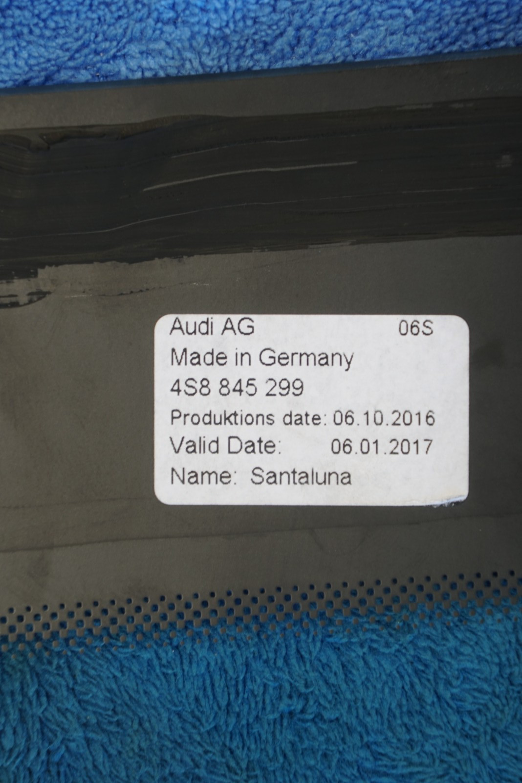 Audi R8 2017-2023 REAR+LEFT Quarter glass P/N 4S8845299