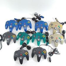 OFFICIAL Nintendo 64 N64 Lot of 10 Controller Loose stick Japan import Tested