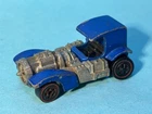 Rare HOT WHEELS 1972 Hong Kong Redline Dark Blue Superfine Turbine Car Vehicle