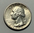 1932 S WASHINGTON QUARTER  BU DETAIL