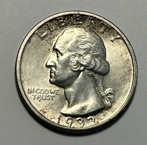 1932 S WASHINGTON QUARTER  BU DETAIL