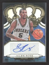 2019 Panini Crown Royale Jalen Rose #CA-JRS Gold Auto /10