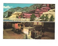 Argo Gold Mill Idaho Springs Colorado, the mighty Argo VTG postcard Unp