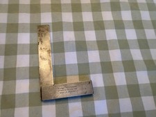 Vintage Rabone Chesterman No. 9/4"/10cm BSS 939 Steel Square Made in England #6