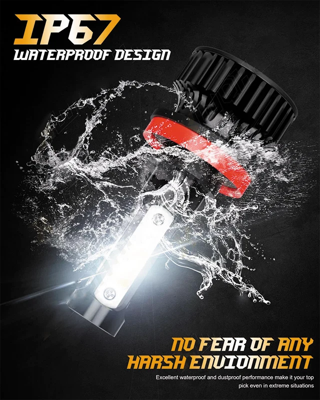 For Chevy Tahoe Suburban Sport Utility 2007-2013 LED Headlight Hi-Low Fog Bulbs - Изображение 3 из 4