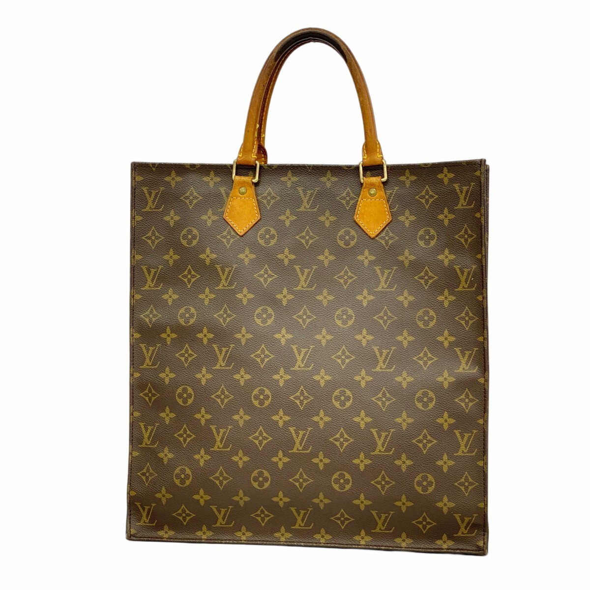 Louis Vuitton Monogram Sac Platt Tote Bag M51140 605997