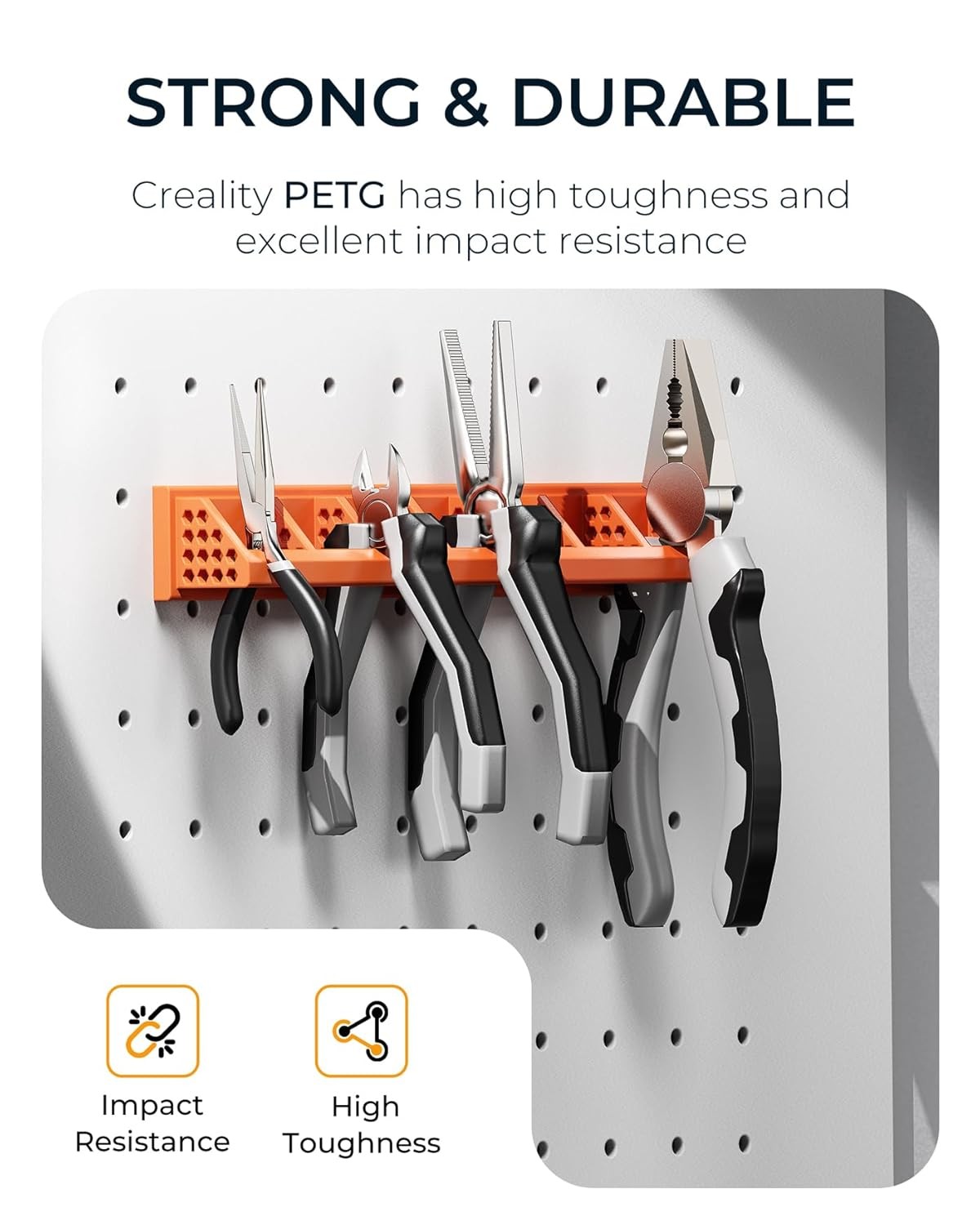 Creality PETG Filament 1,75 mm 3D Drucker 1 kg (2,2 lbs), PETG-Schwarz  - Bild 4