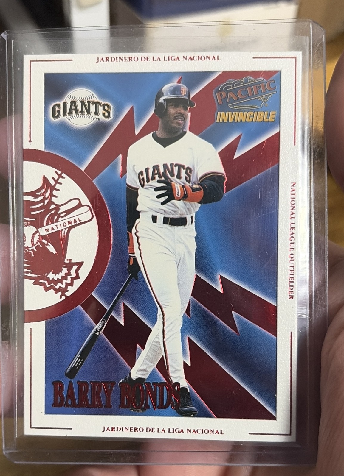 1998 Pacific Invincible - Interleague Players Nl Barry Bonds #6N