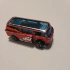 RARE Hot Wheels Redline Beach Bomb VW Volkswagen Bus – Rose Red  – NICE!