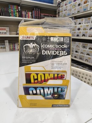 Ultimate Guard Premium Comic Book Dividers Yellow (25)