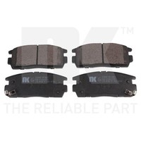 NK 223639 Bremsbelagsatz Scheibenbremse Hinterachse FüR Opel Vauxhall Chevrolet