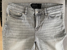 DRYKORN Damenjeans, Gr. 31/34, hellgrau